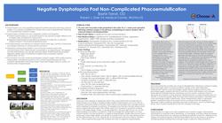 Negative Dysphotopsia Post Non-Complicated ECCE