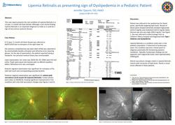 Lipemia Retinalis as presenting sign of Dyslipedemia in a Pediatric Patient