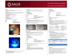 Herpetic Keratitis Treatment Considerations; A Case Report.