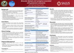 Binocular diplopia and nystagmus associated with gentamicin ototoxicity