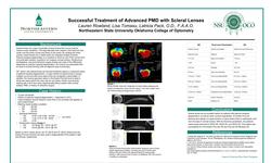 Successful Treatment of Advanced Pellucid Marginal Degeneration with Scleral Lenses