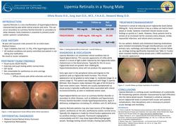 Lipemia Retinalis in a Young Male