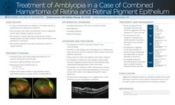 Treatment of Amblyopia in a Case of Combined Hamartoma of Retina and Retinal Pigment Epithelium