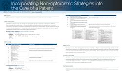 Non-optometric Strategies into the Care of a Patient