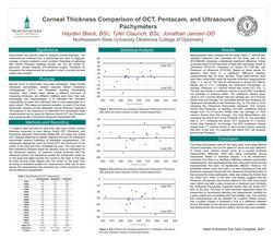 Corneal Thickness Comparison of OCT, Pentacam, and Ultrasound Pachymeters