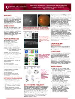 Management of Peripapillary Schisis in Glaucoma Patients