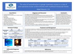 The value of autorefraction to gauge treatment success in a case of post-operative ocular surface dryness with multifocal intraocular lenses
