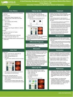 A Swell Saturday: Management of a Patient with Insidious Bilateral Disc Edema