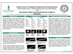 Scleral lens as therapeutic treatment for ocular rosacea