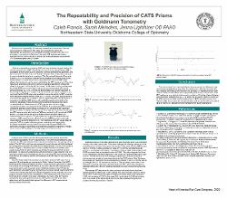 The Repeatability and Precision of CATS Prisms with Goldmann Tonometry