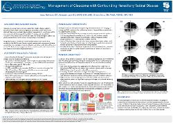 Management of Glaucoma with Confounding Hereditary Retinal Disease