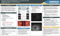 Idiopathic Intracranial Hypertension in an 8 year old male: A Diagnosis without a Lumbar Puncture