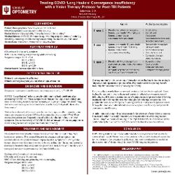 Treating COVID ‘Long Haulers’ Convergence Insufficiency with a Vision Therapy Protocol Made for Post-TBI Patients