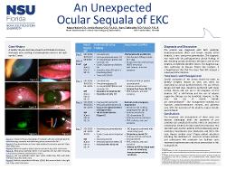 Double trouble: A rare, unexpected ocular sequala of EKC