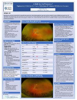 A Roth Spot in Pregnancy? Optometry's Role in the Early Detection of Vitamin B-12 Deficient Anemia