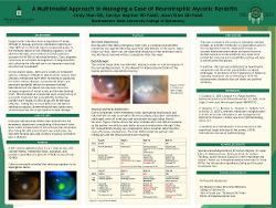 A Multimodal Approach in Managing a Case of Neurotrophic Mycotic Keratitis