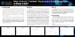 Near-Induced Transient Myopia and Stand Magnifiers: Is there a link?