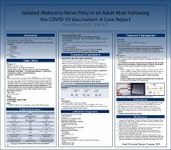 Isolated Abducens Nerve Palsy in an Adult Male Following the COVID-19 Vaccination: A Case Report