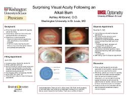 Surprising Visual Acuity Following an Alkali Burn