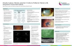Cloudy Case: Chronic Anterior Uveitis in Pediatric Patient