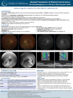 Atypical Presentation of Bilateral Central Serous Chorioretinopathy in a 44-Year-Old Hispanic Male