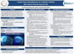 Jacob Rosenberg, OD Limbal Stem Cell Deficiency in a Pediatric Patient with Vernal Keratoconjunctivitis