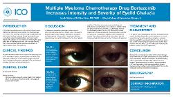 Multiple Myeloma Chemotherapy Drug Bortezomib Increases Intensity and Severity of Eyelid Chalazia