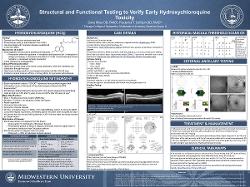 Dana Rhea, OD Structural and functional testing to verify early hydroxychloroquine toxicity