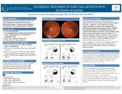 Avalena Linsky, OD Successful Treatment of Giant Cell Arteritis with Actemra Infusions