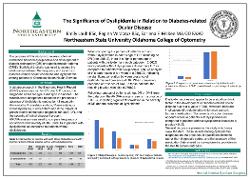 Emily Laub, BS The Significance of Dyslipidemia in Relation to Diabetes-related Ocular Disease