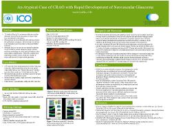 An atypical case of CRAO with rapid development of neovascular glaucoma