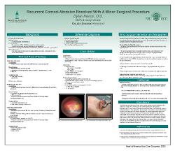 Recurrent Corneal Abrasion Resolved With A Minor Surgical Procedure