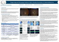Diagnosing and Managing Pediatric Optic Atrophy Secondary to Medulloblastoma