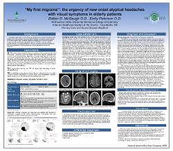 Dalton McGaugh, OD “I think I had my first migraine”: the urgency of new onset headaches and blurry vision in elderly patients