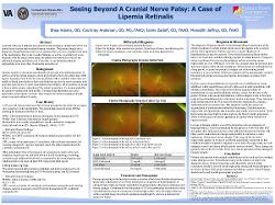 Seeing Beyond A Cranial Nerve Palsy: A Case of Lipemia Retinalis