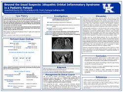 Beyond the Usual Suspects: Idiopathic Orbital Inflammatory Syndrome in a Pediatric Patient