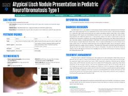 Atypical Lisch Nodule Presentation in Pediatric Neurofibromatosis Type 1