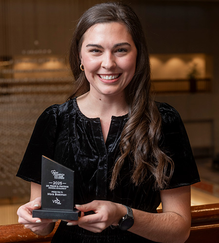 Frank Fontana Scholarship Award Winner